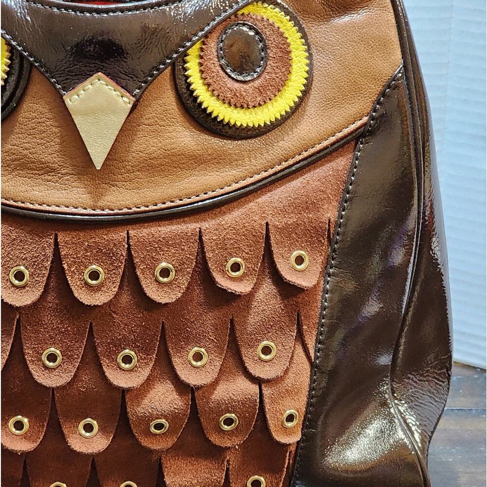 KATE SPADE NEW YORK MAXIMILLIAN MAXWELL OWL TOTE purse bag handbag - Picture 6 of 16